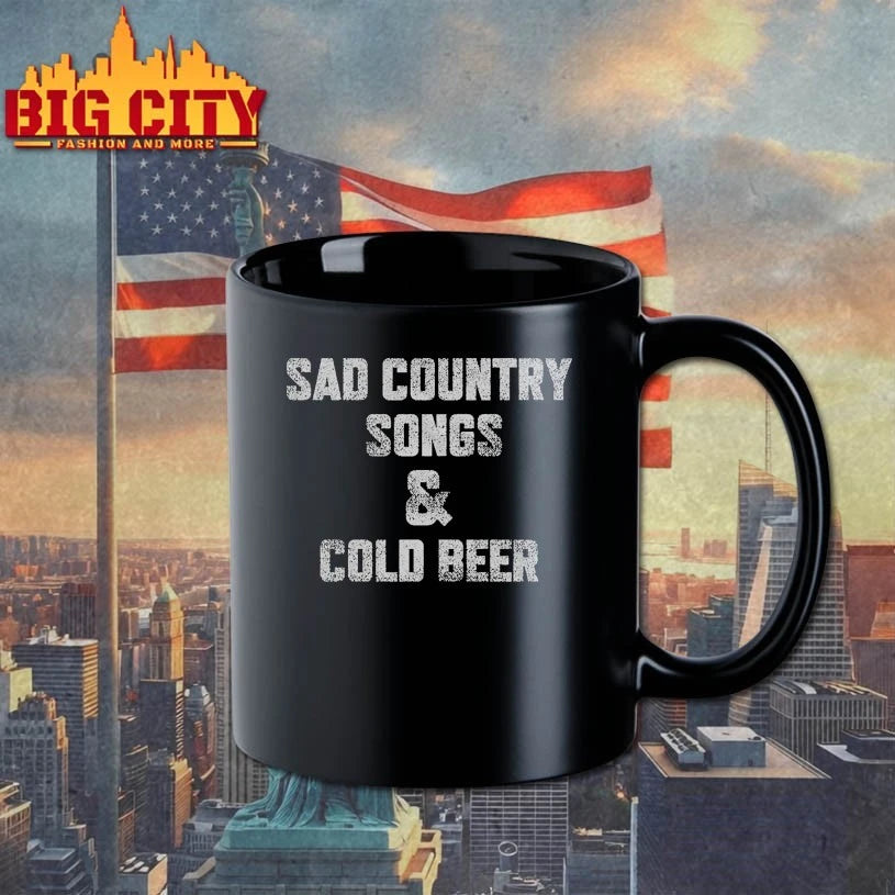 Sad Country Songs And Cold Beer shirt