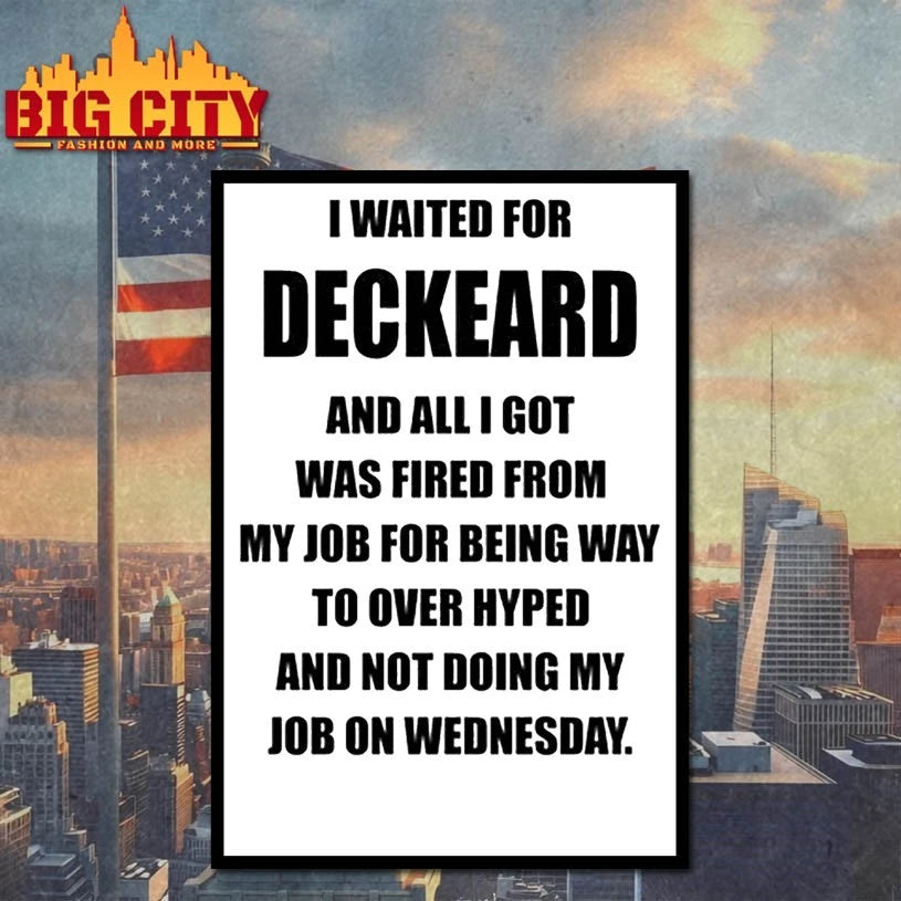 Sadlyitsbradley I Waited For Deckard And All I Got Was Fired From My Job For Being Way Too Overhyped And Not Doing My Job On Wednesday shirt