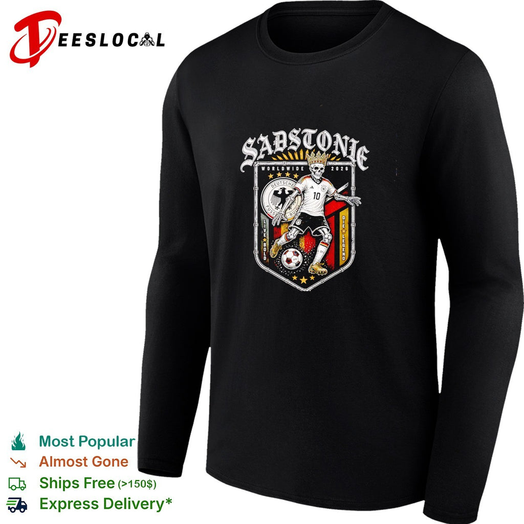 Sadstonie 2026 Germany skeleton soccer legend shirt