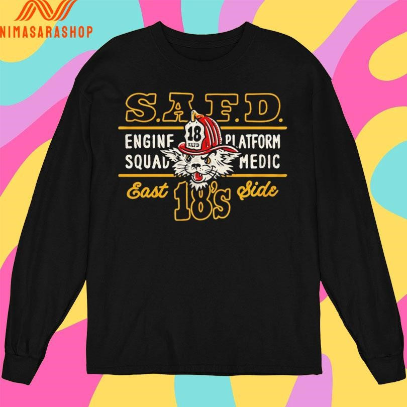 Safd Engine Squad Platform Medic East Side 18’s Shirts
