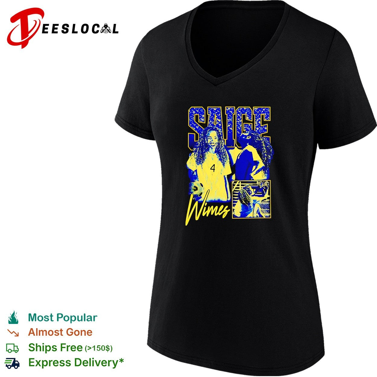 Saige Wimes Soccer Player athlete sports vintage shirt
