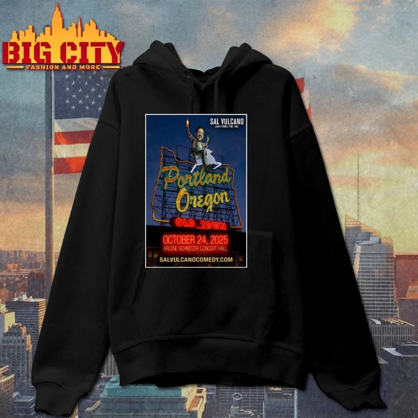Sal Vulcano Portland, OR October 24 2025 Concert Poster shirt