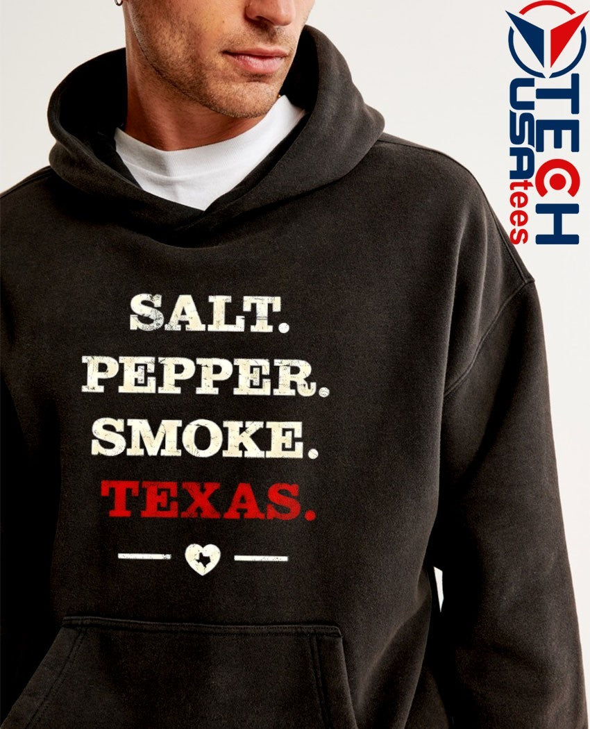 Salt pepper smoke Texas shirt