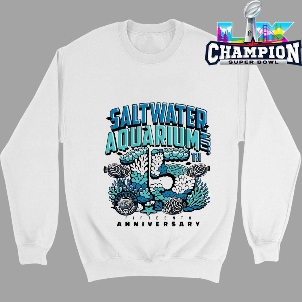 Saltwater Aquarium Fifteenth Anniversary Shirt