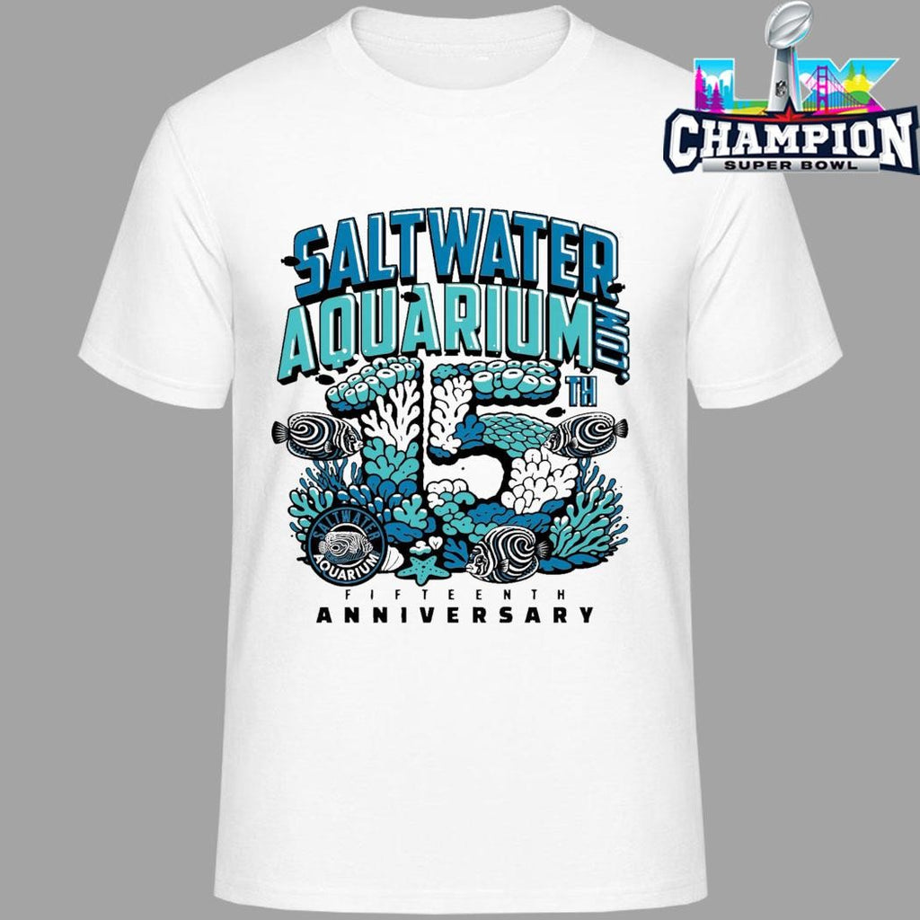 Saltwater Aquarium Fifteenth Anniversary Shirt