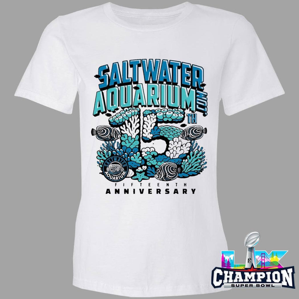 Saltwater Aquarium Fifteenth Anniversary Shirt