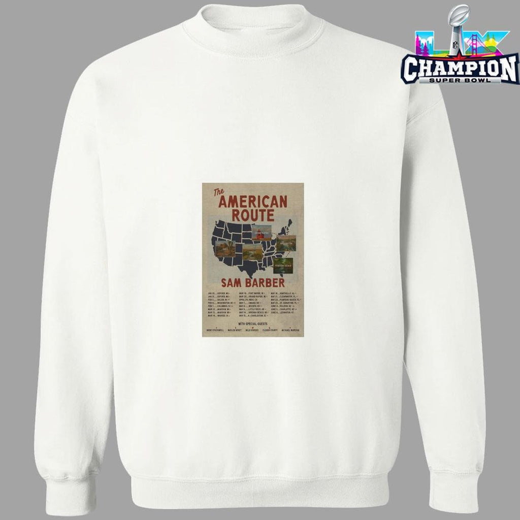Sam Barber The American Route 2026 Shirt