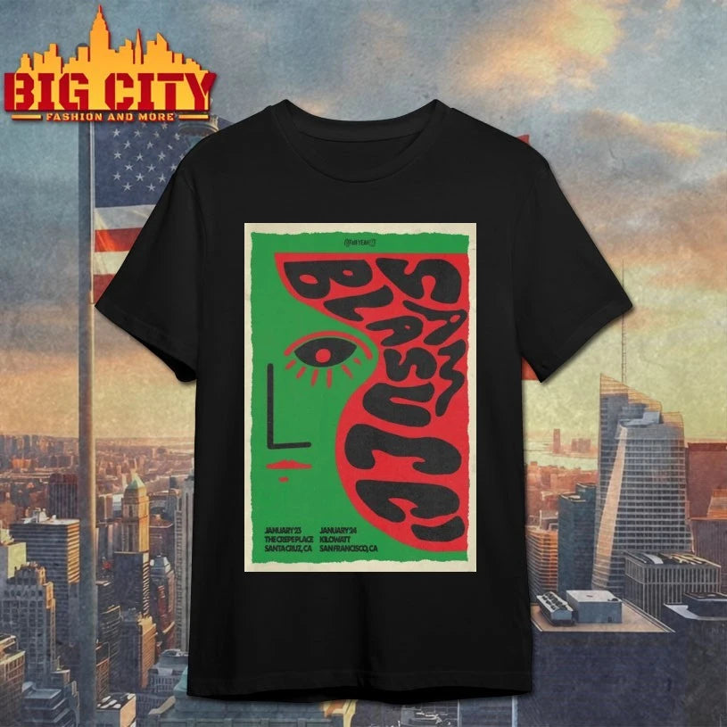 Sam Blasucci California Jan 23-24 2026 Tour Poster shirt