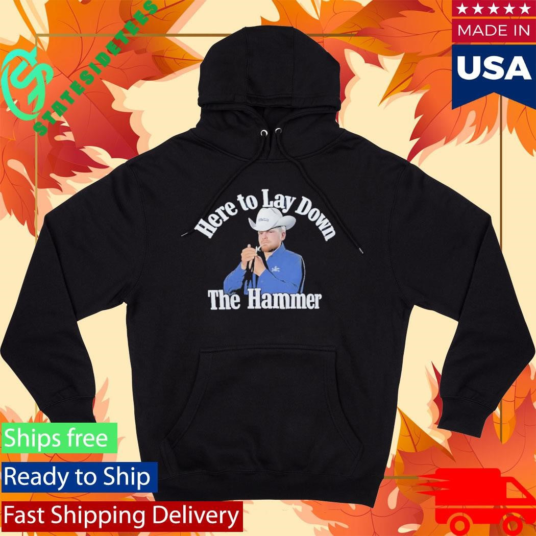 Sam Darnold Here To Lay Down The Hammer Shirt