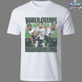Sam Darnold, Jaxon Smith-njigba, &amp; Demarcus Lawrence World Champions Caricatures T-shirt