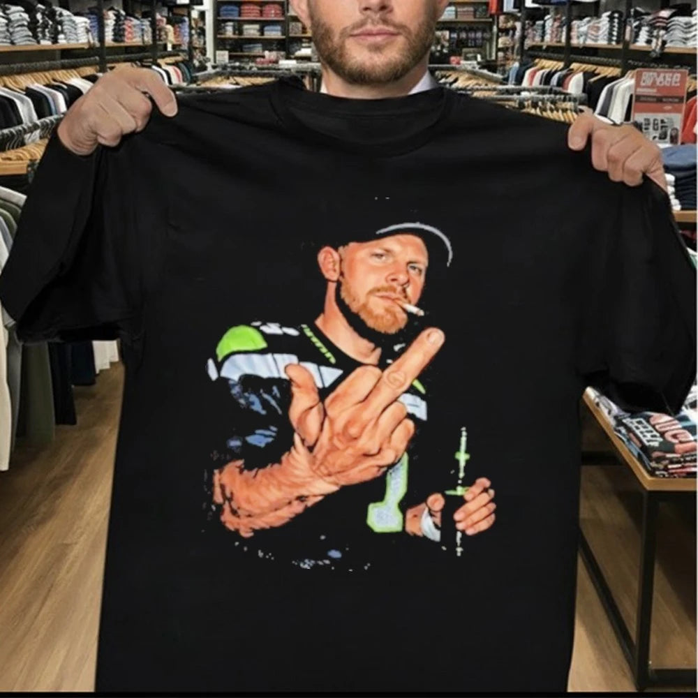 Sam Darnold Middle Finger Shirt Ernest Jones Sam Darnold Shirt