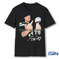Sam Darnold Middle Finger Smoking Champions Tropy Signature shirt