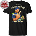 Sam Darnold Middle Finger The Viral Ernest Jones Parade Shirt Seattle We Did Not Care Go Hawks Tee