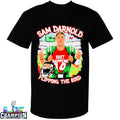 Sam Darnold Shit Happens Flipping The Bird T-Shirts