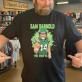 Sam Darnold The Bird Flip Shirt Flipping The Bird Graphic Shirt