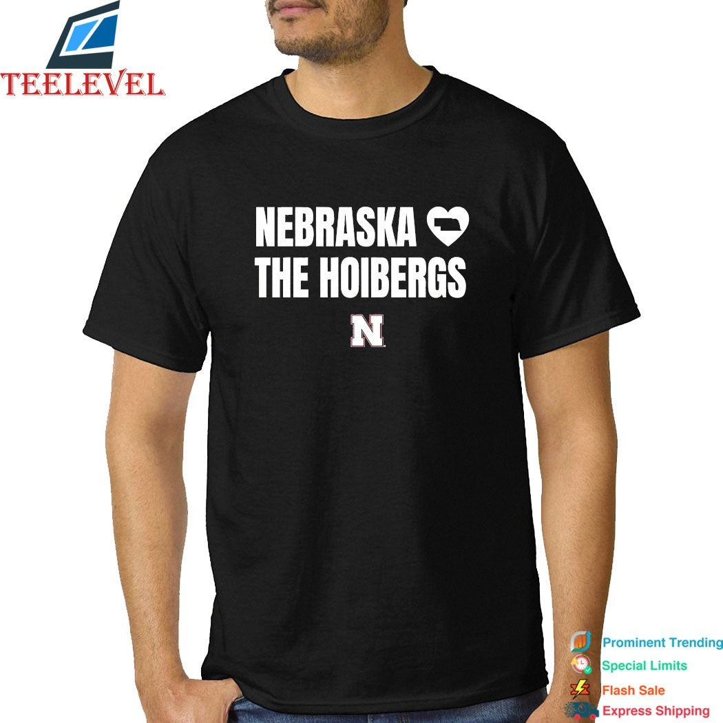 Sam Hoiberg Love The Hoibergs Nebraska Cornhuskers T-shirts