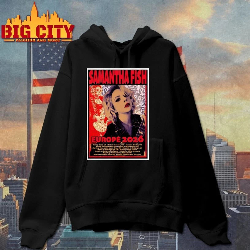 Samantha Fish 2026 Europe Tour Poster t-shirt