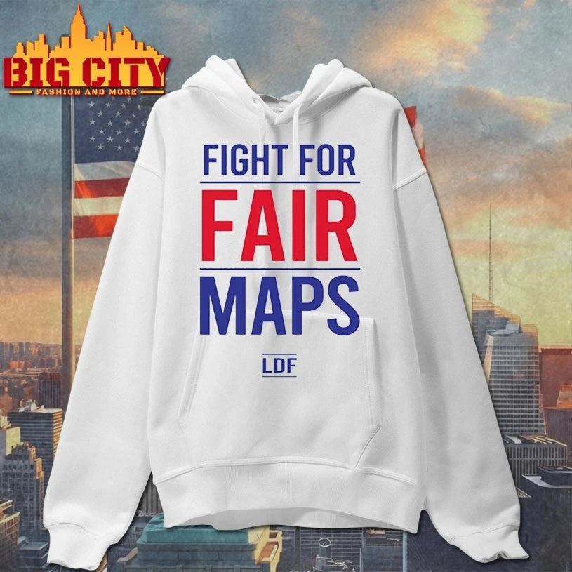 Samuel Jackson Wearing Fight For Fair Maps shirt