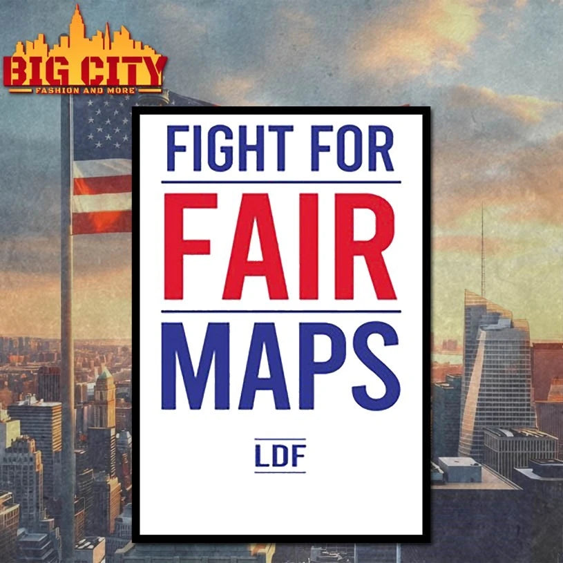 Samuel Jackson Wearing Fight For Fair Maps shirt