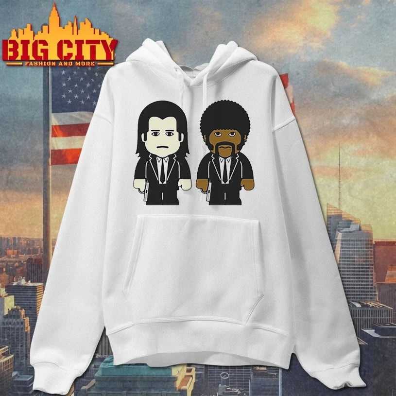 Samuel L Jackson Wearing Pulp Fiction Jules And Vincent shirt