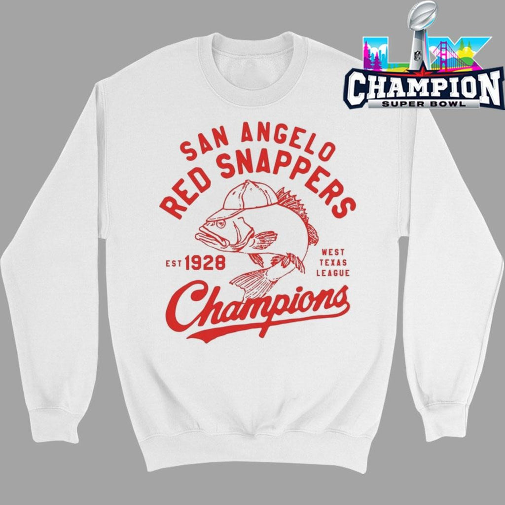 San Angelo Red Snappers Champions Shirt