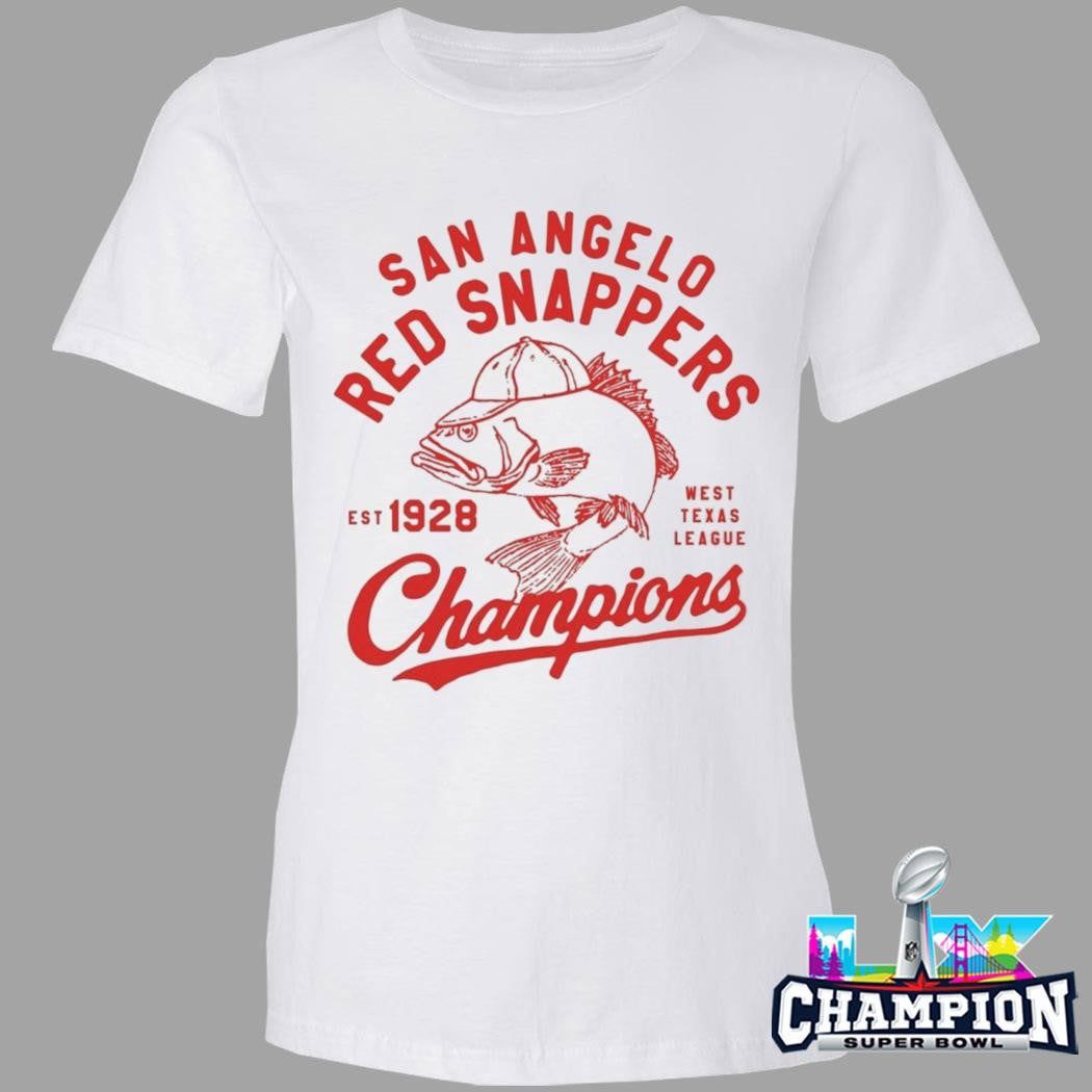 San Angelo Red Snappers Champions Shirt