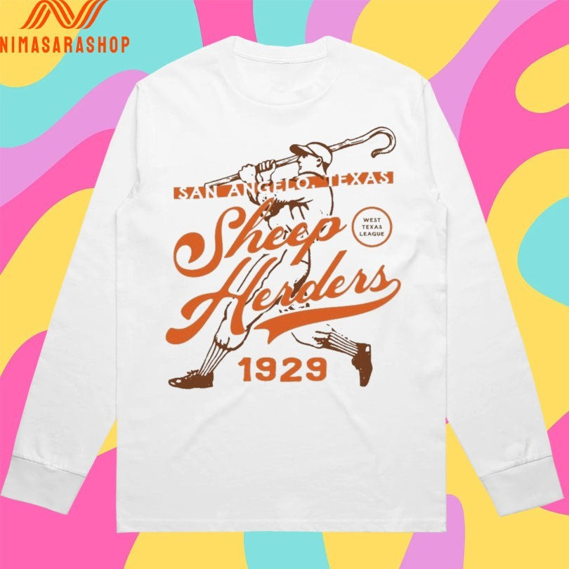 San Angelo Texas Sheep Herders 1929 West Texas League Shirts