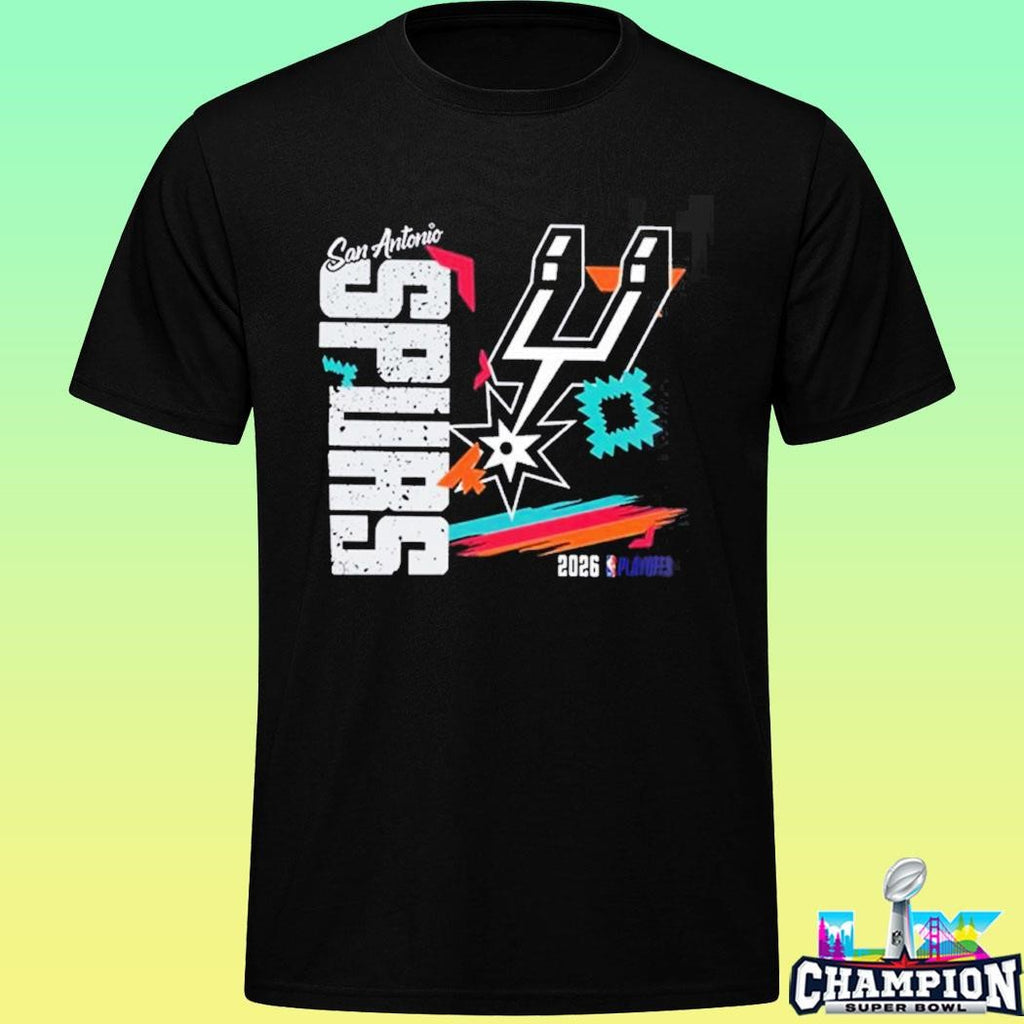 San Antonio Spurs 2026 Nba Playoffs Shirt