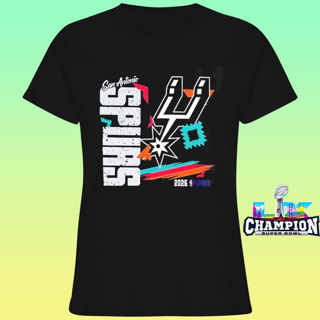 San Antonio Spurs 2026 Nba Playoffs Shirt
