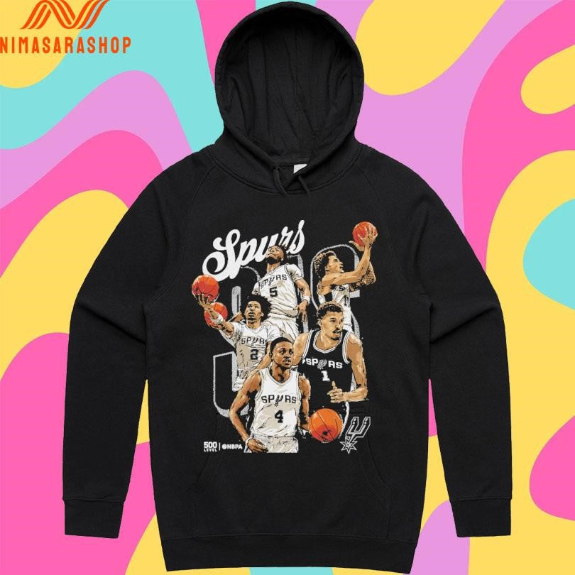 San Antonio Spurs 2026 Starting 5 Shirts