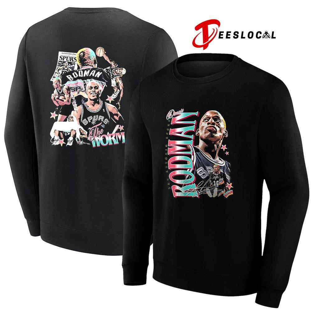 San Antonio Spurs Dennis Rodman the Worm vintage signature shirt