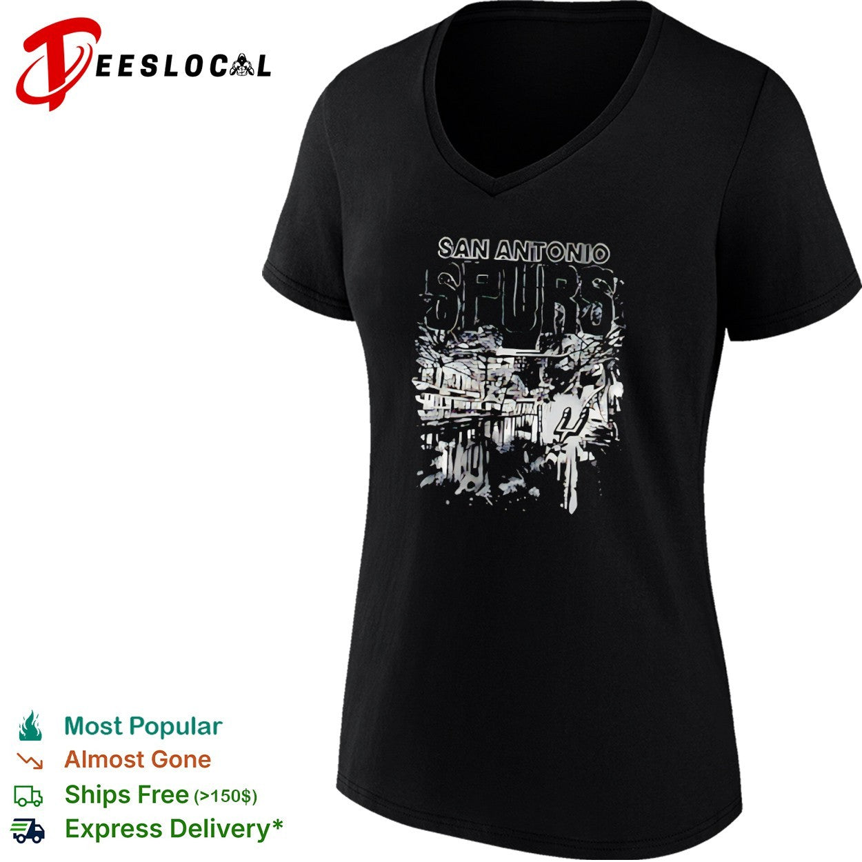 San Antonio Spurs city riverwalk shirt