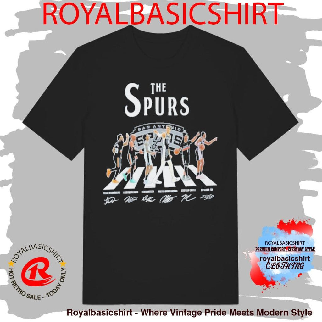 San Antonio The Spurs Abbey Road Shirt