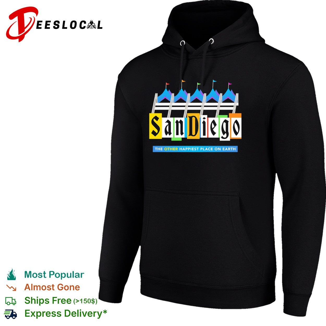 San Diego the other happiest place on earth festival shirt