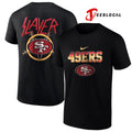 San Francisco 49ers x Slayer logo shirt
