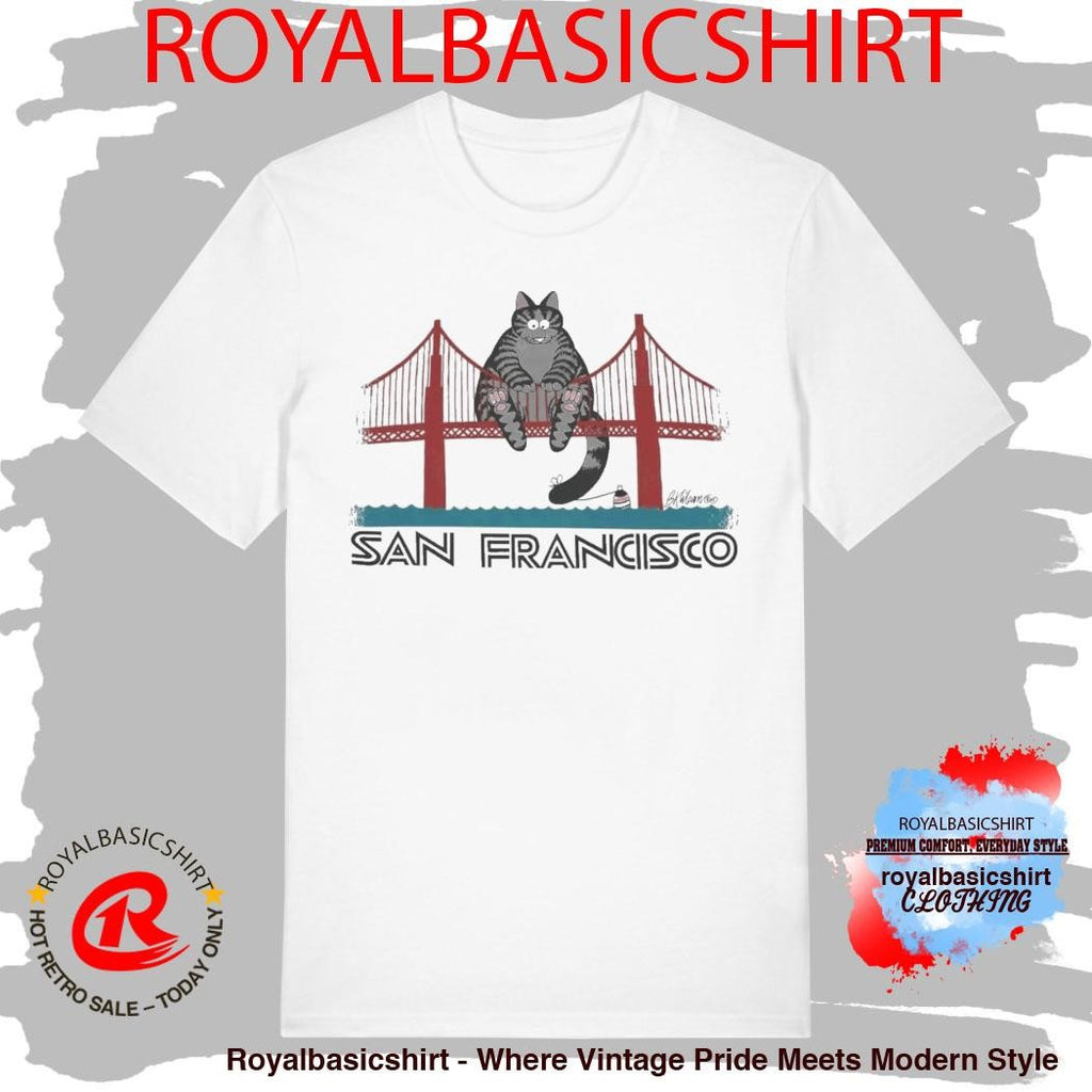 San Francisco Bridge Cat Shirt