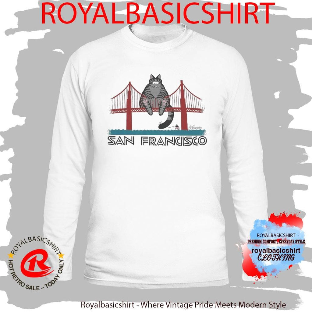 San Francisco Bridge Cat Shirt