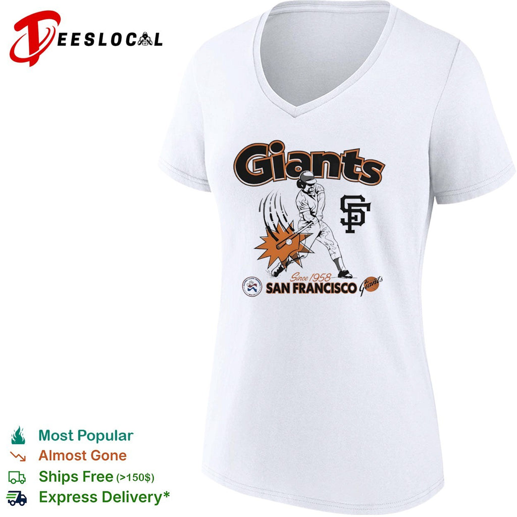 San Francisco Giants Since 1958 National League Centennial Baseball shirt
