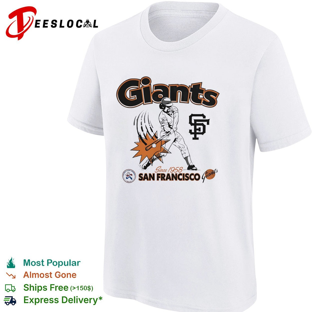 San Francisco Giants Since 1958 National League Centennial Baseball shirt