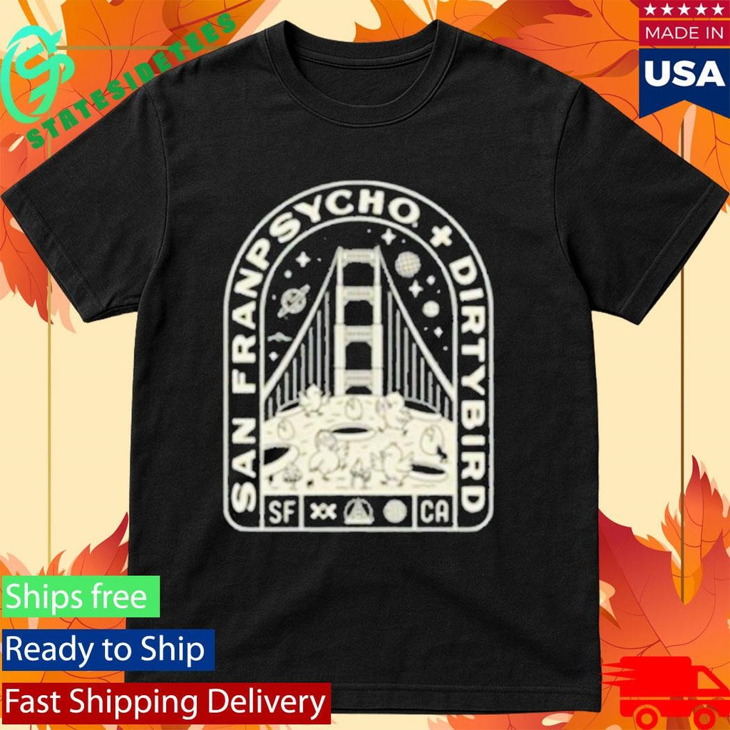 San Franpsycho Moon Bridge Shirt