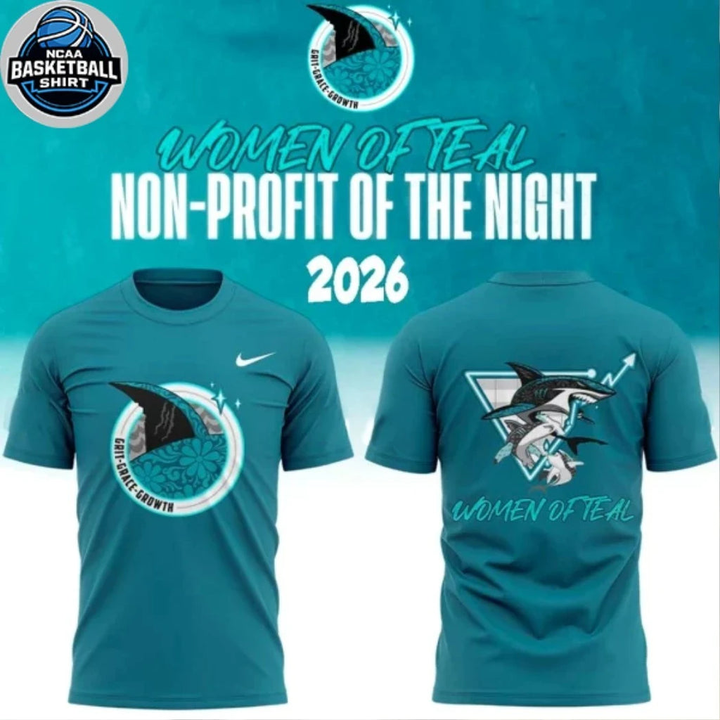 San Jose Sharks Women of Teal Night Shirt