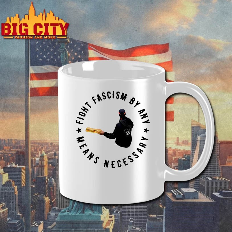 Sandwich Guy Fight Fascism By Any Means Necessary Shirt