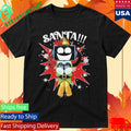 Santa Buddy The Fixtbot Black Shirt