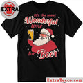 Santa Claus It’s The Most Wonderful Time For Beer Shirt