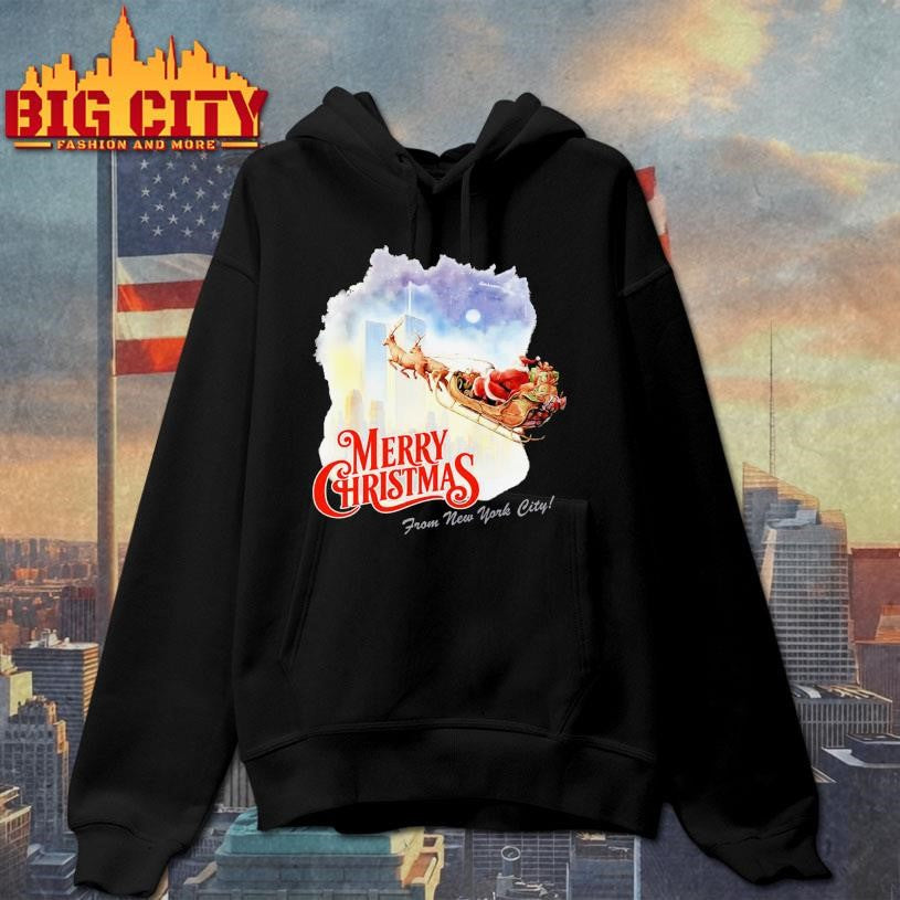 Santa Clauses 9 11 Merry Christmas From New York City shirt