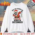 Santa Dabbing Only the legends are Born in december shirt