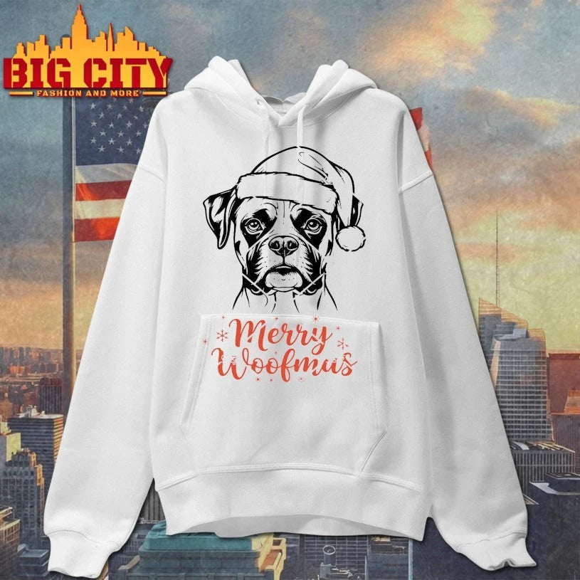 Santa Dog Merry Woofmas Shirt