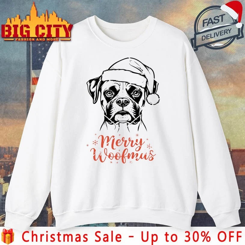 Santa Dog Merry Woofmas Shirt