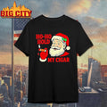 Santa Moking Ho Ho Hold My Cigar Christmas Shirt