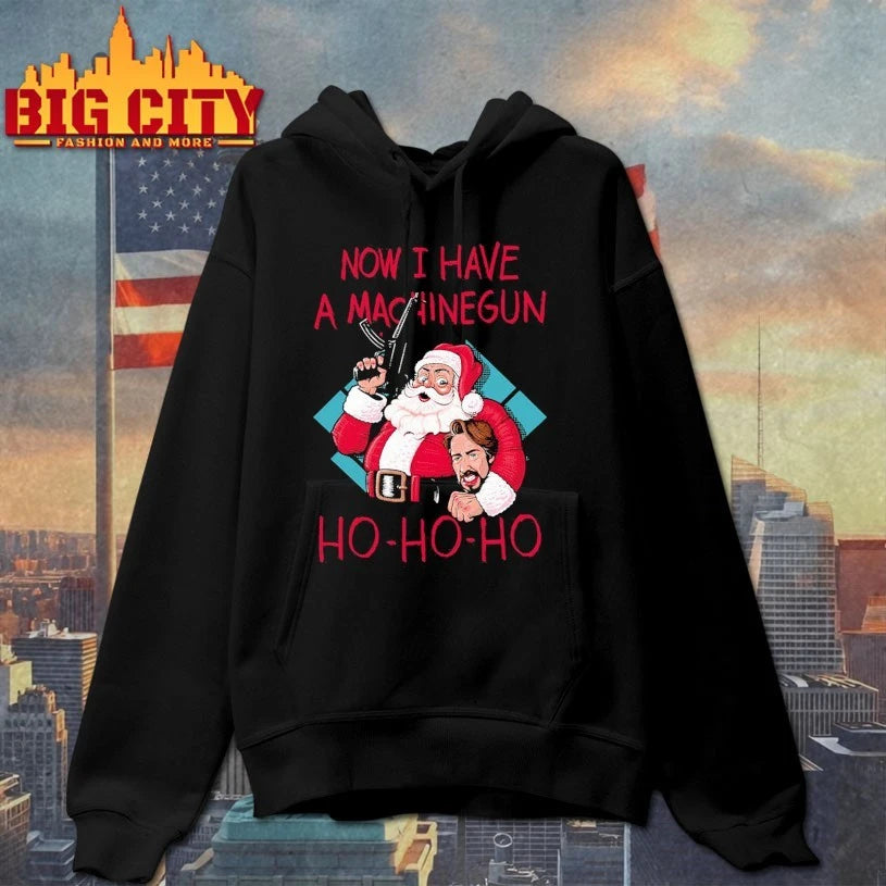 Santa Now I Have A Machinegun Ho-ho-ho shirt